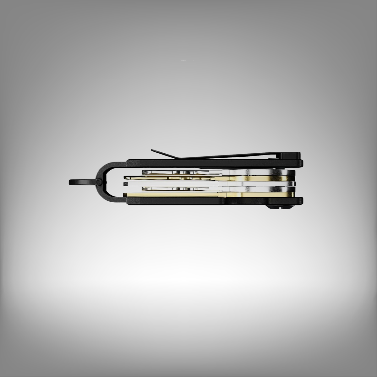 The Ridge Minimalist Metal Key Organizer