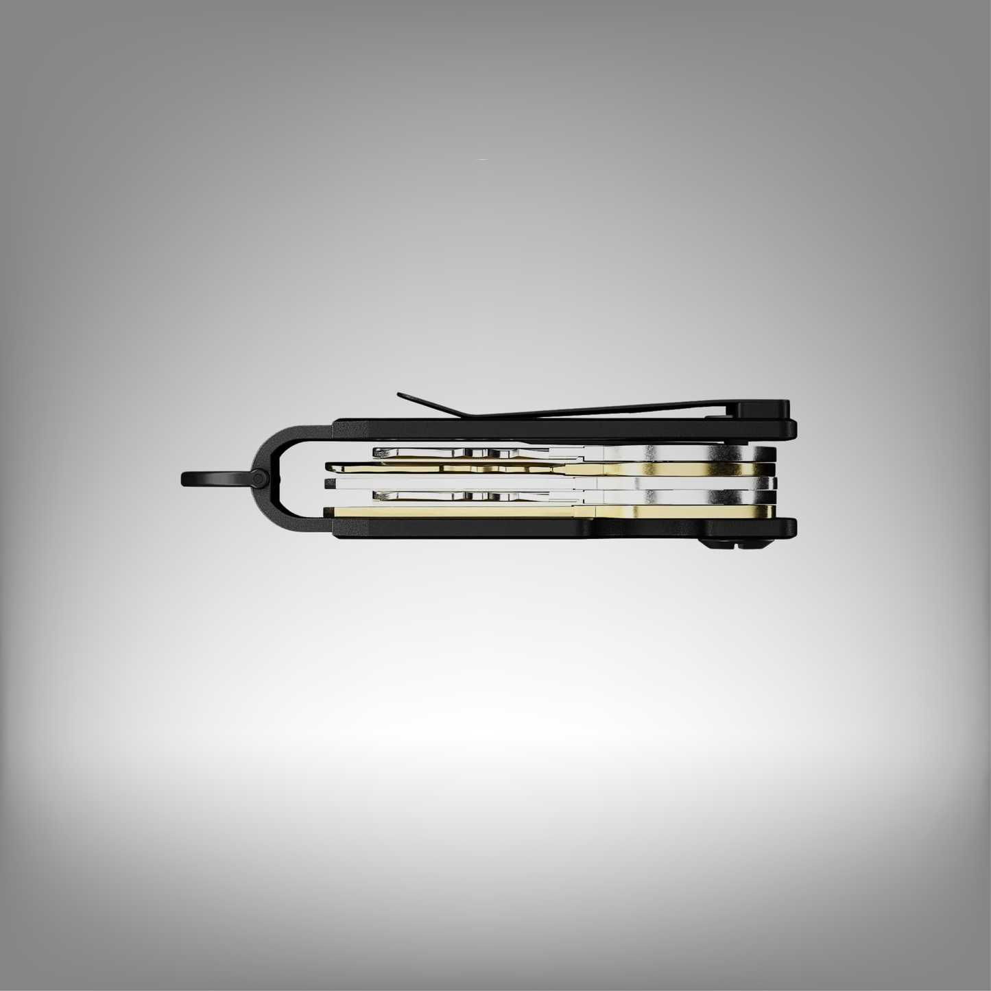 The Ridge Minimalist Metal Key Organizer