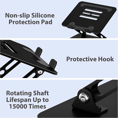 Portable Ventilated Metal Laptop Stand