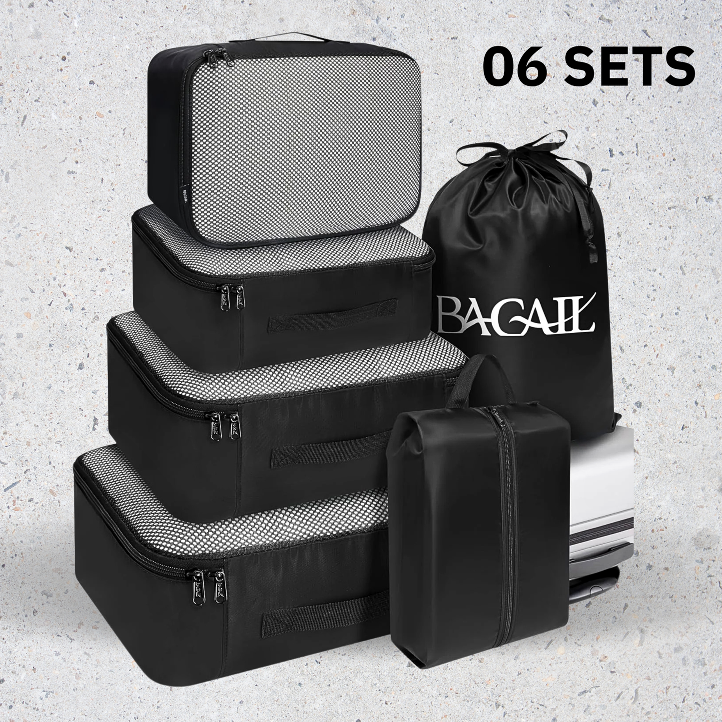 Premium Travel Packing Cubes | Luggage Organizer Set