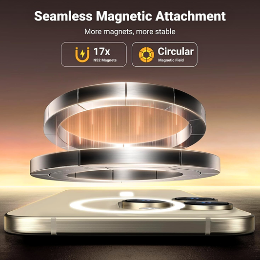 Magnetic Height-Adjustable Phone Stand With 360° Rotation