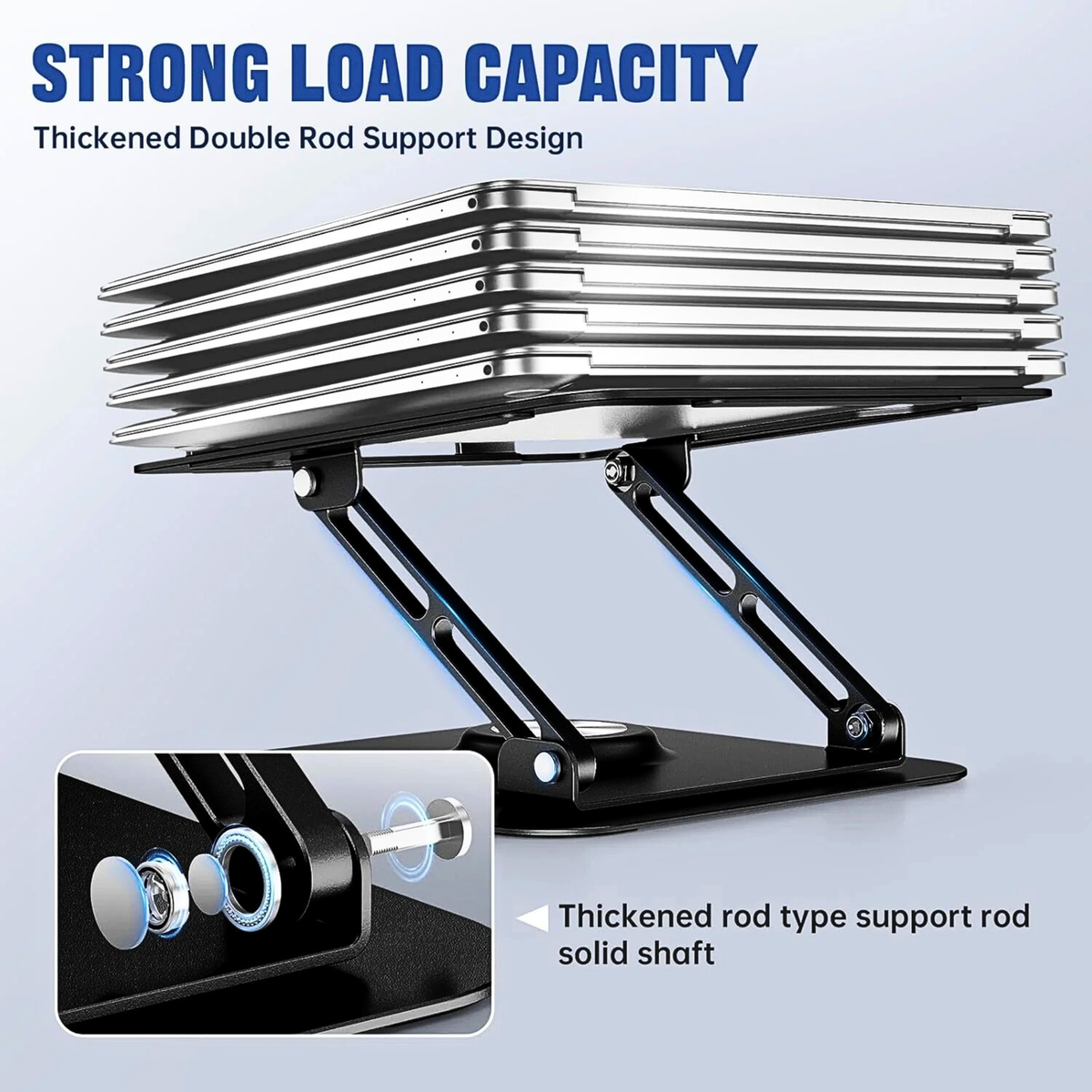 JOYEKY Adjustable 360 Rotating Laptop Stand