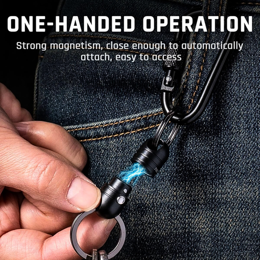 Magnetic Quick Release Keychain and EDC Connector