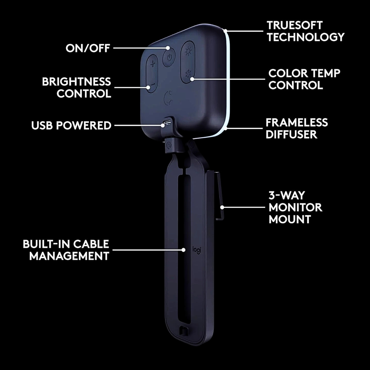 Logitech Litra Glow LED Streaming Light