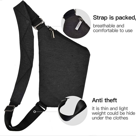 VADOO Anti-Theft Crossbody Sling Bag
