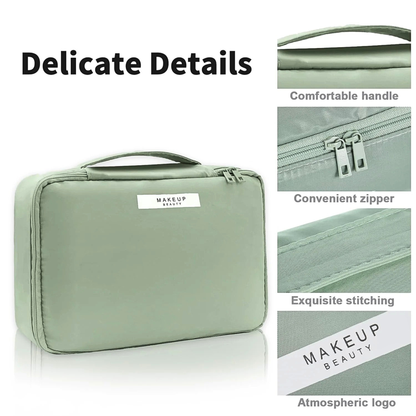 Minimalist Travel Makeup Organizer Set
