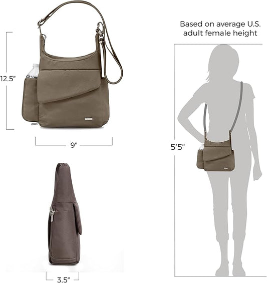 Travelon Anti-Theft Locking Messenger Bag