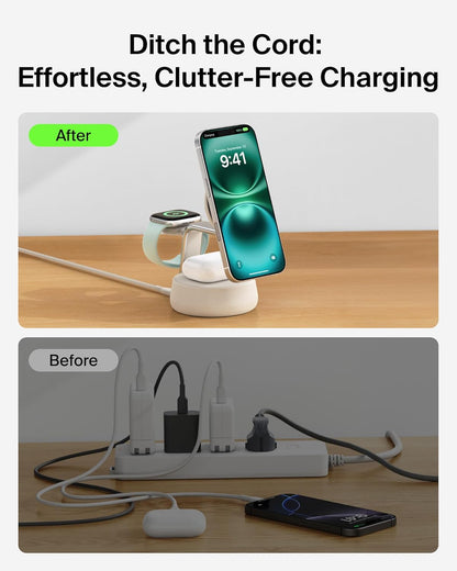 Belkin 3-in-1 MagSafe  25W Active Cooling Charging Station