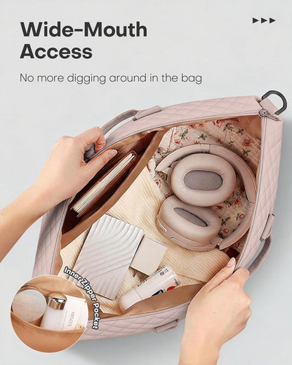 HOTOR Water-Resistant Travel Duffel Bag