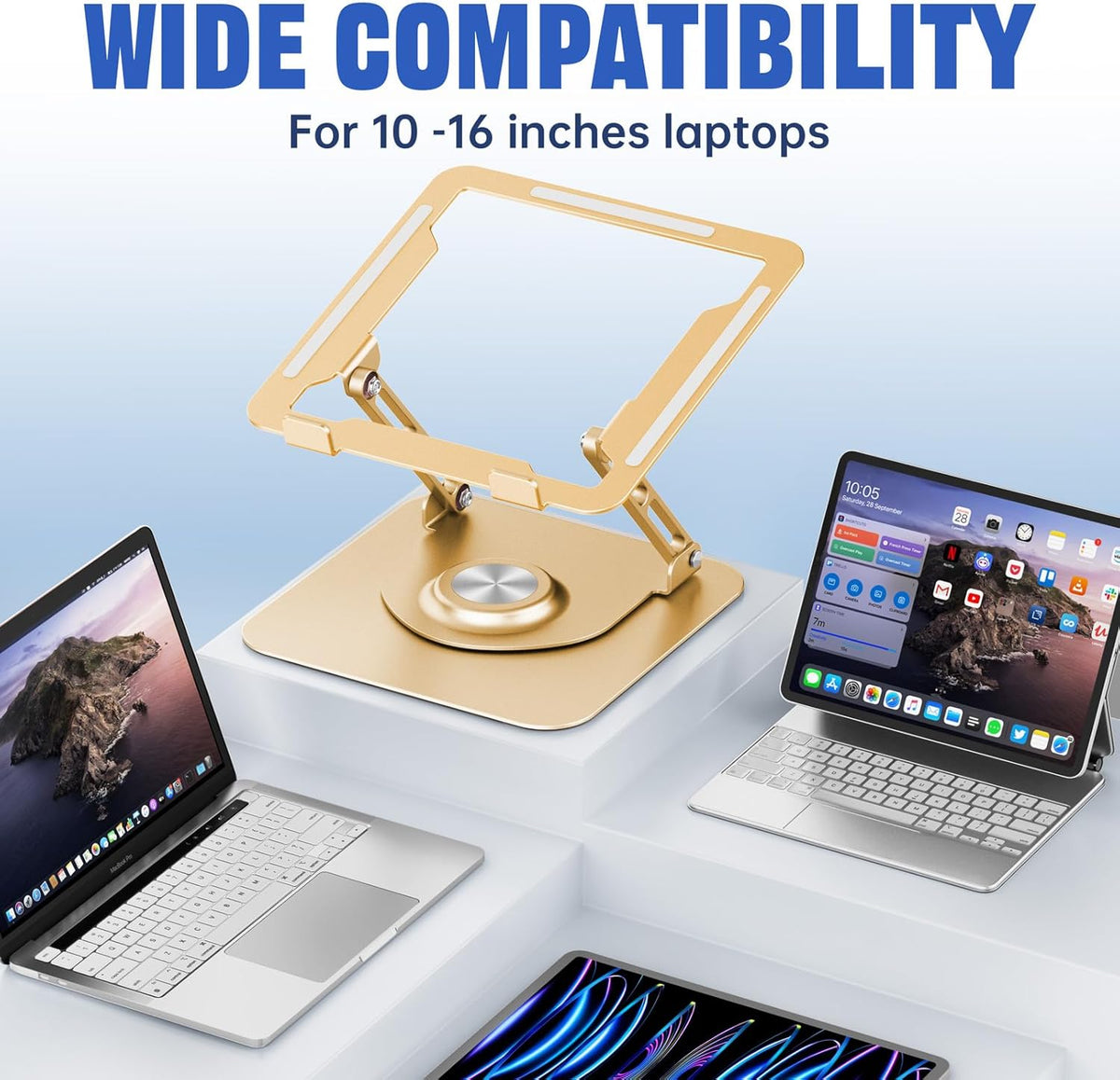 JOYEKY Adjustable 360 Rotating Laptop Stand