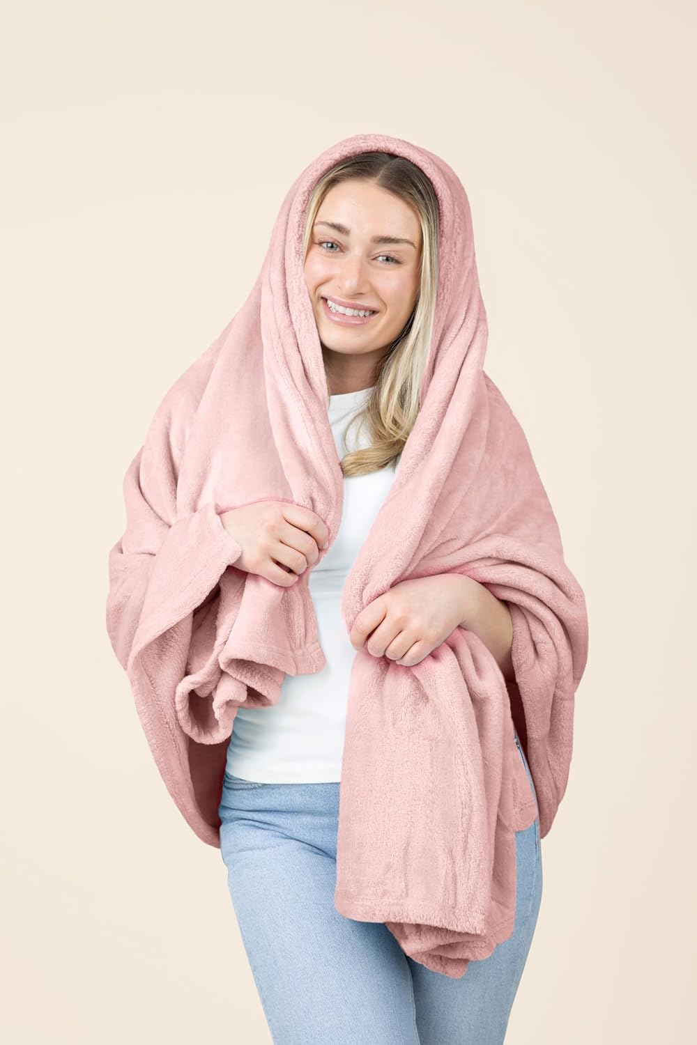 Travel Blanket With Pillow Carry Case