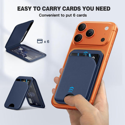 Magnetic Phone Wallet Stand
