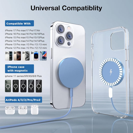 Bohuma 15W Magnetic Wireless Charger 2-Pack