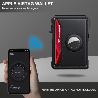 Smart AirTag Pop-Up Bifold Wallet