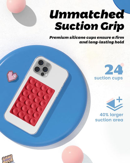 Magnetic Suction Phone Mount | Hands-Free Wall Grip