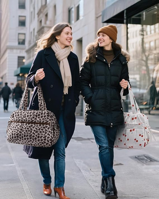 BAGSMART Water-Resistant Travel Duffel Bag
