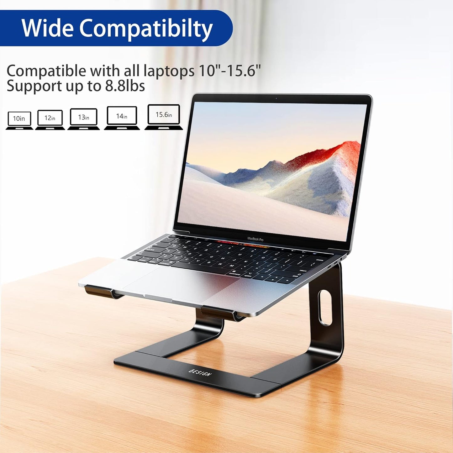 BESIGN LS03 Aluminum Detachable Laptop Stand