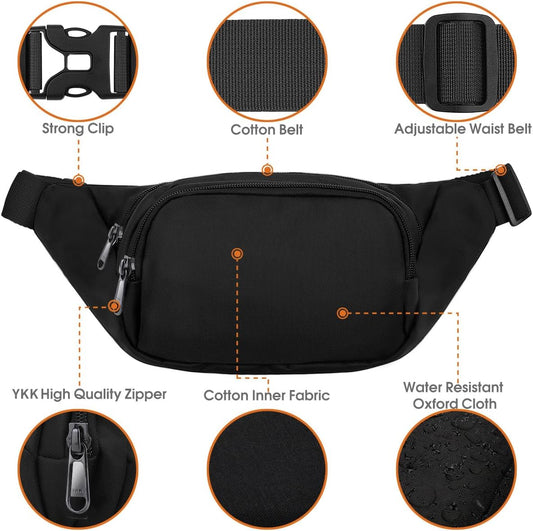 Large Everyday Waist Pack – Hands-Free Carry