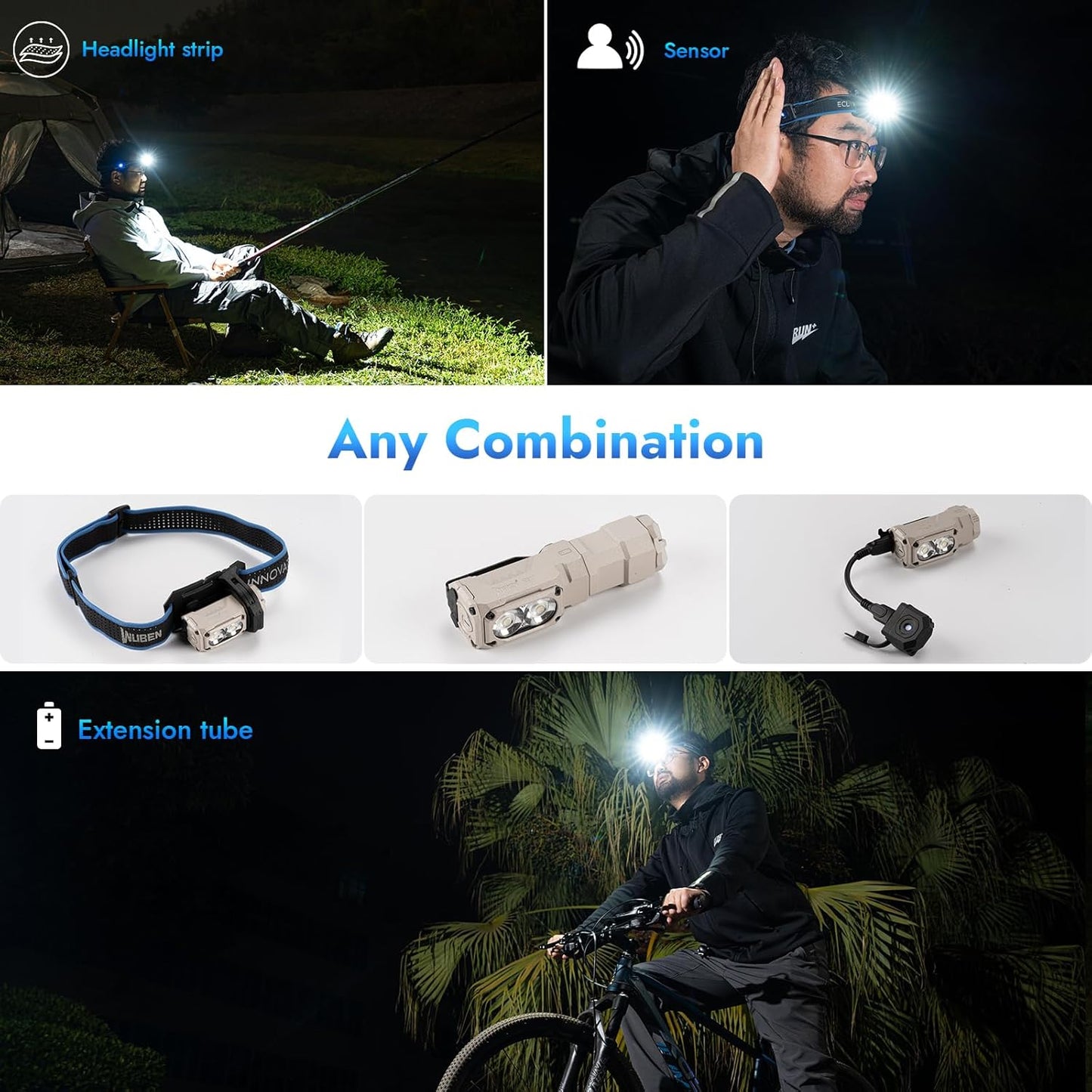 WUBEN E7 1800-Lumen Rechargeable Mini Flashlight