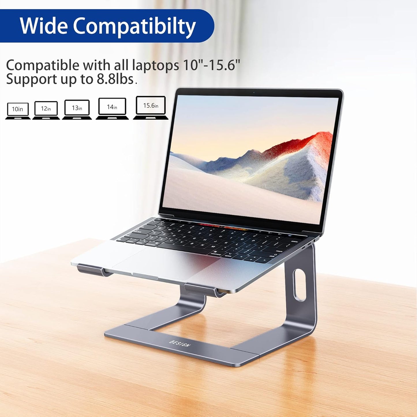 BESIGN LS03 Aluminum Detachable Laptop Stand