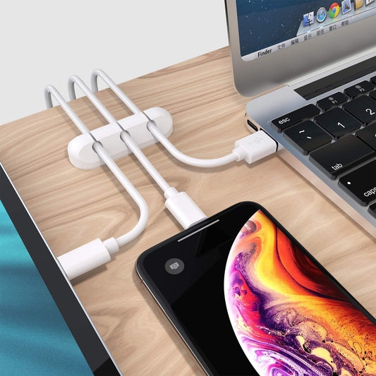 SOULWIT Silicone Cable Holder Clips
