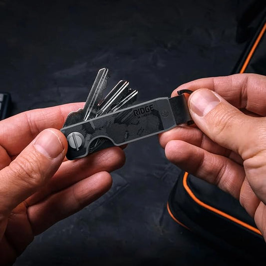 The Ridge Minimalist Metal Key Organizer