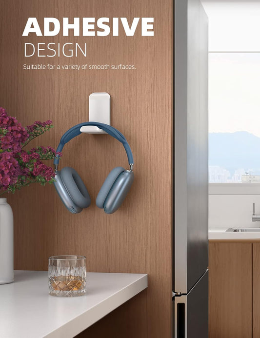 Foldable Heavy Attach Under Desk Headphone HANGER