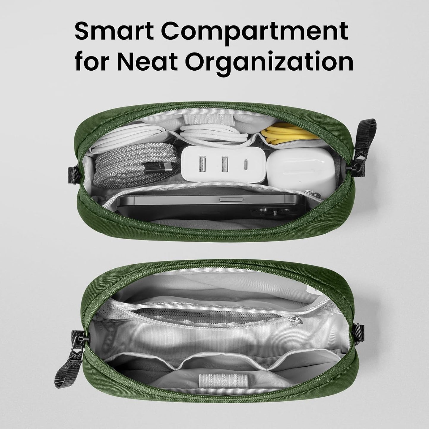 tomtoc Electronics Organizer Travel Case