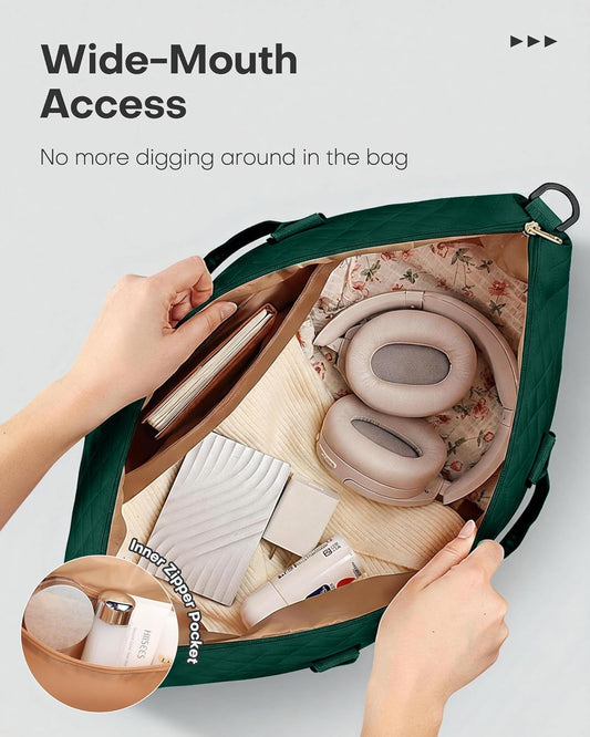 HOTOR Water-Resistant Travel Duffel Bag