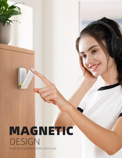 Foldable Heavy Attach Under Desk Headphone HANGER