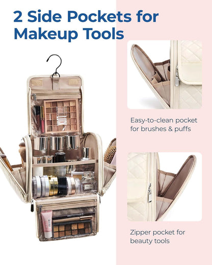BAGSMART Hanging Travel Makeup Organizer