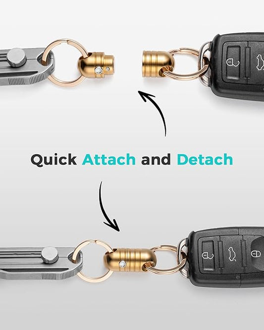 Magnetic Quick Release Keychain and EDC Connector