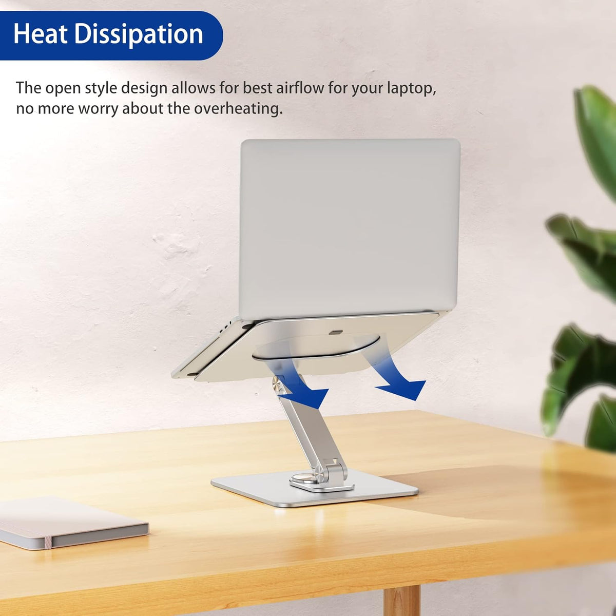BESIGN LSX7 Adjustable 360 Rotating Laptop Stand