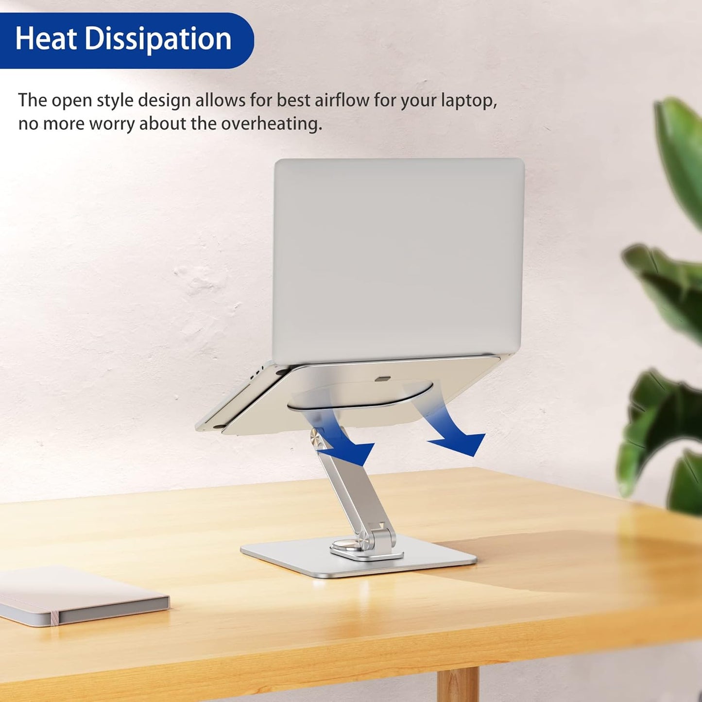 BESIGN LSX7 Adjustable 360 Rotating Laptop Stand