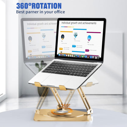 JOYEKY Adjustable 360 Rotating Laptop Stand