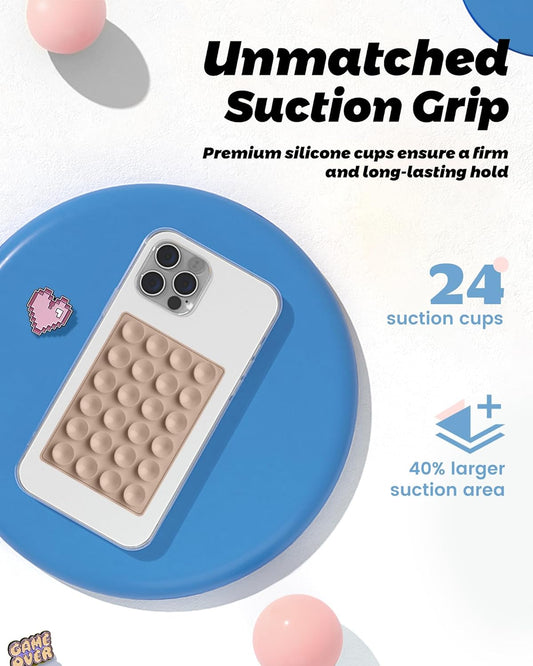 Magnetic Suction Phone Mount | Hands-Free Wall Grip
