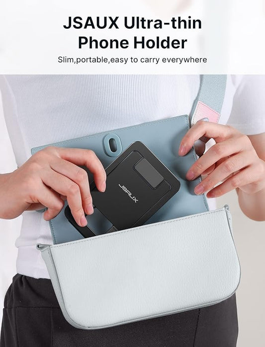Ultra Thin Foldable Aluminum Phone Stand With 0°–90° Adjustment