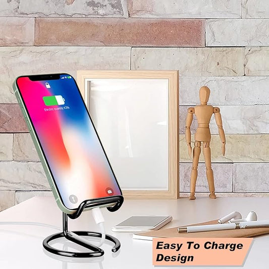 Metal One Line Phone Stand for Desk