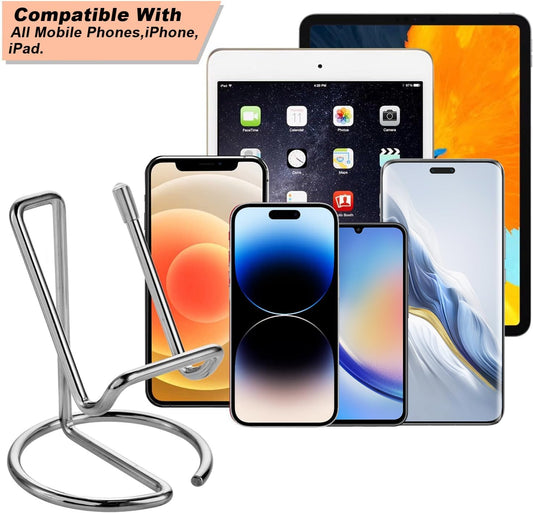 Metal One Line Phone Stand for Desk