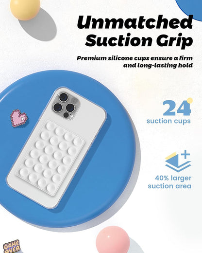 Magnetic Suction Phone Mount | Hands-Free Wall Grip