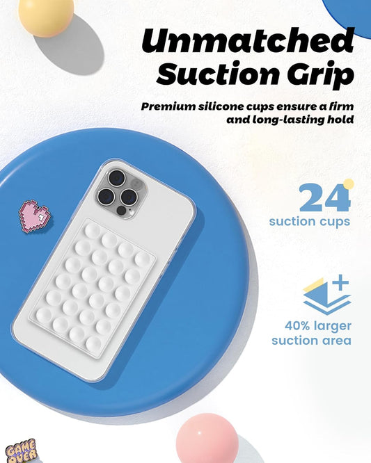 Magnetic Suction Phone Mount | Hands-Free Wall Grip