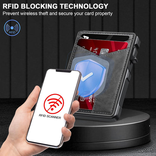 Smart AirTag Pop-Up Bifold Wallet