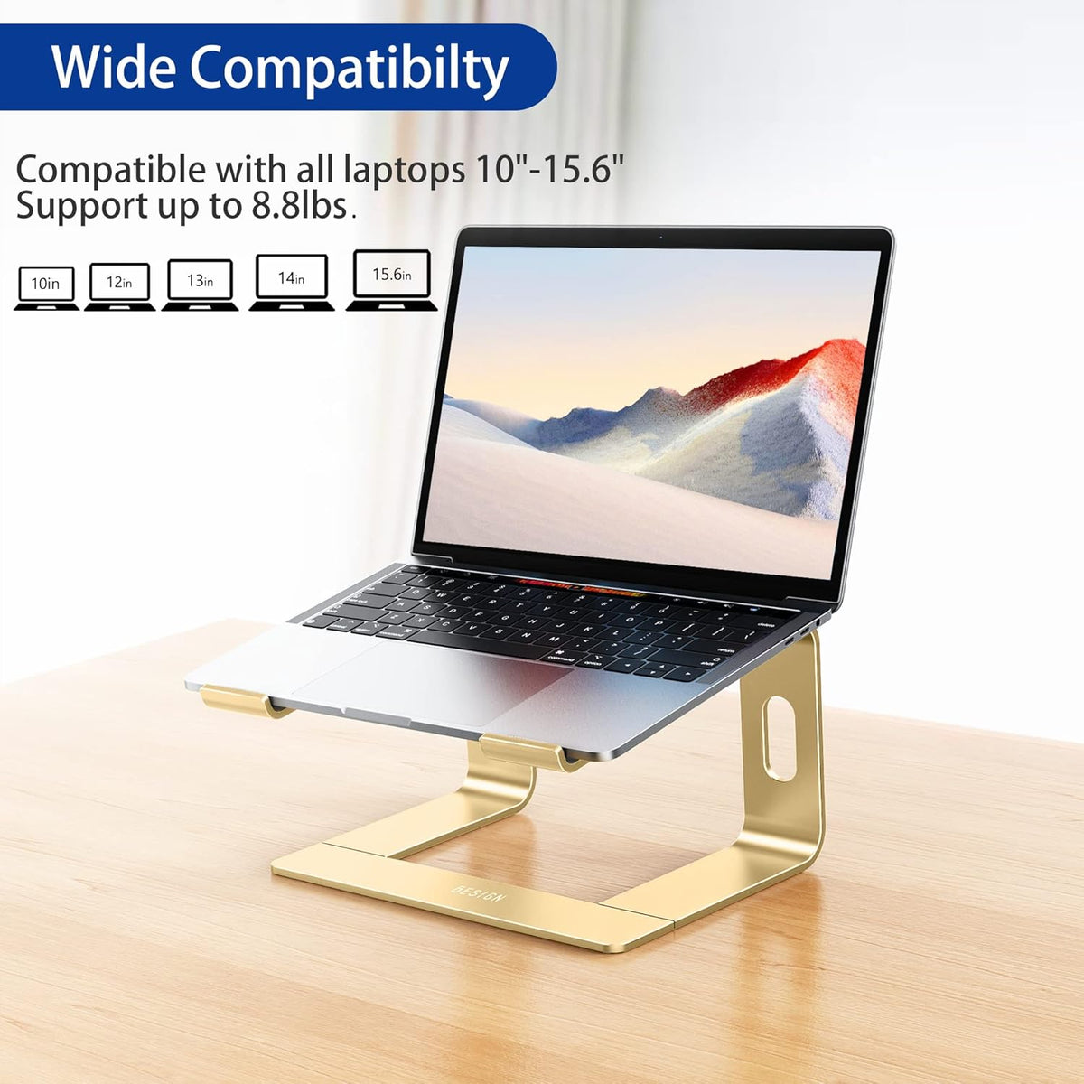 BESIGN LS03 Aluminum Detachable Laptop Stand