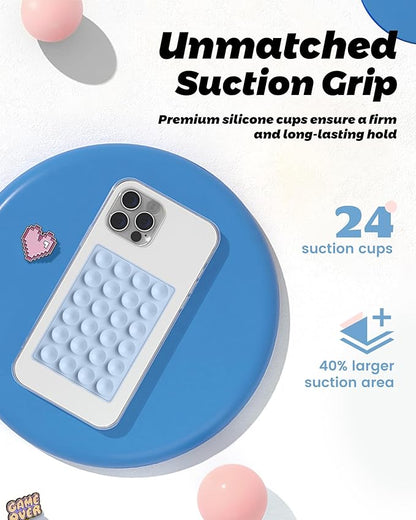 Magnetic Suction Phone Mount | Hands-Free Wall Grip