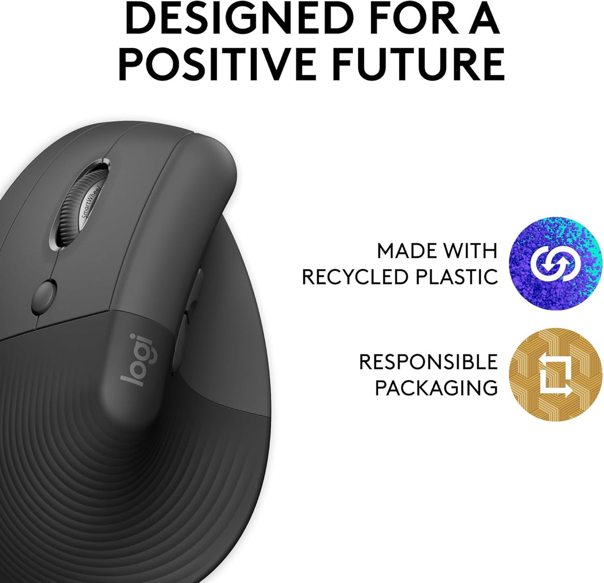 Logitech Lift Vertical Ergonomic Mouse
