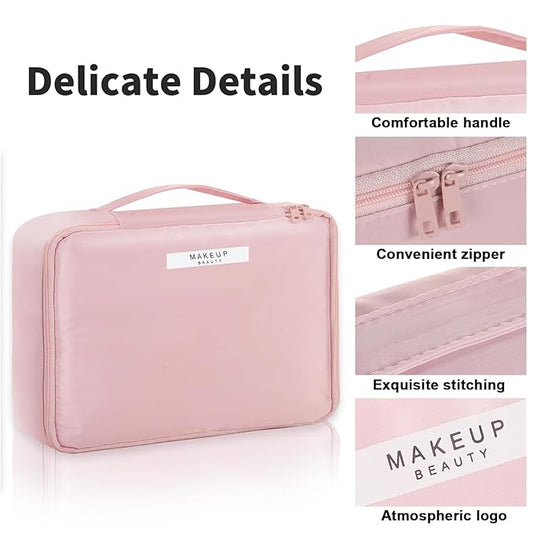 Minimalist Travel Makeup Organizer Set