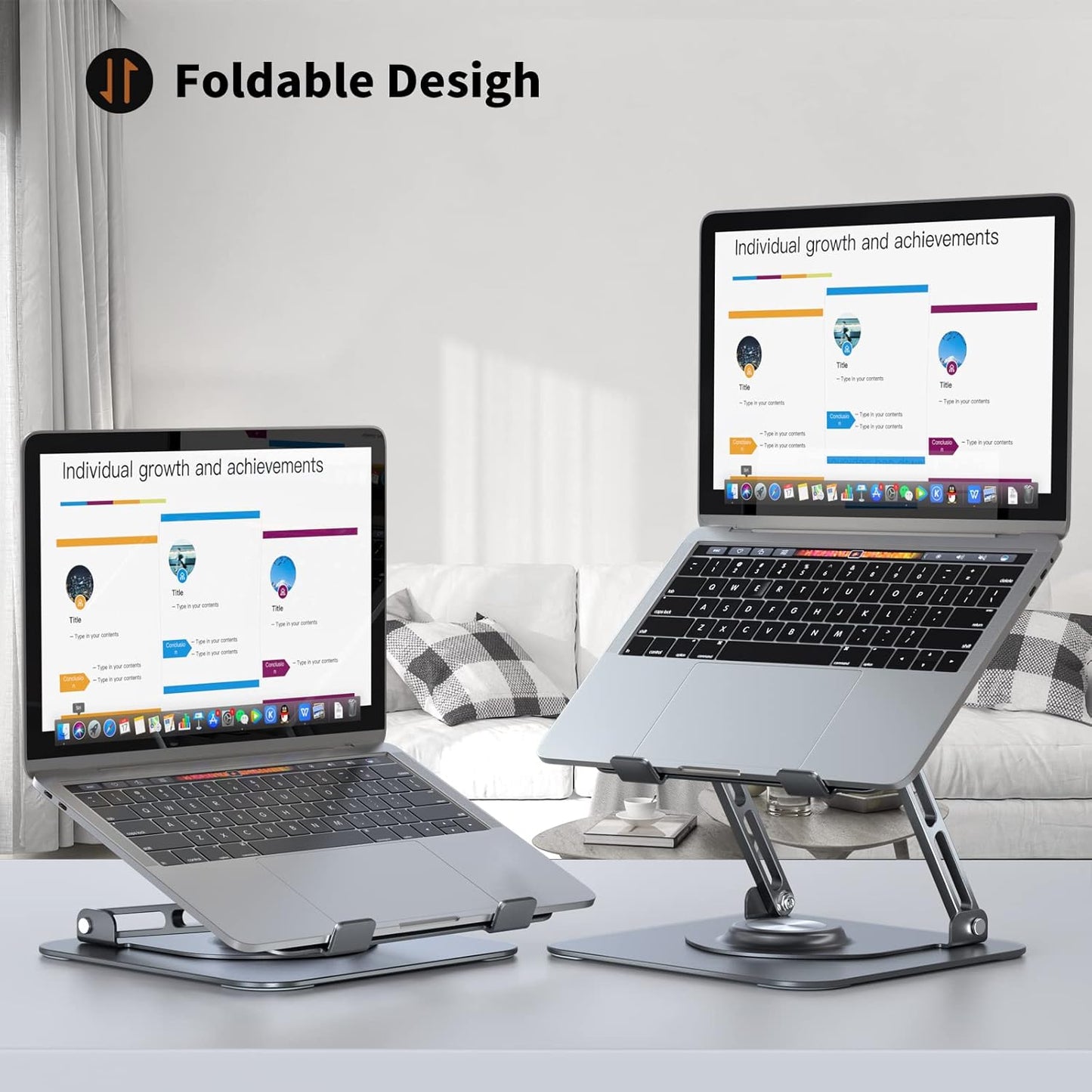 JOYEKY Adjustable 360 Rotating Laptop Stand
