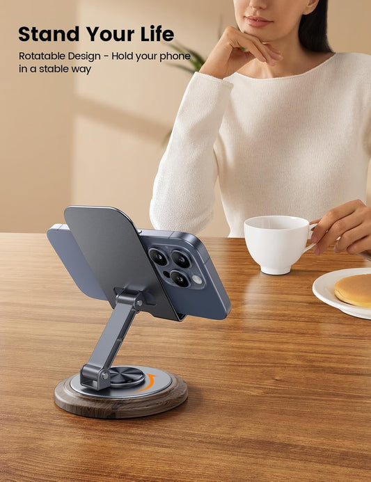 360° Rotating Carbon Phone Stand