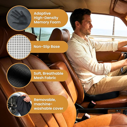 Everlasting Comfort Memory Foam Seat Cushion
