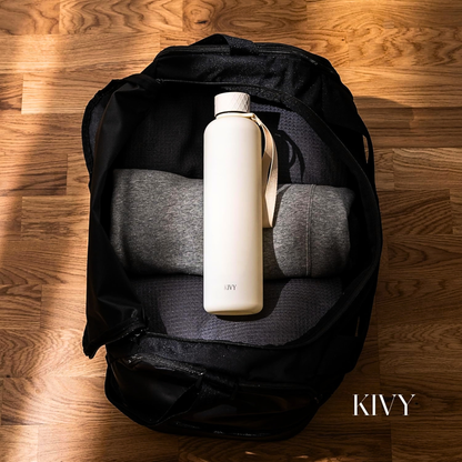 Minimalist Shatterproof Travel Water Bottle with Tracker